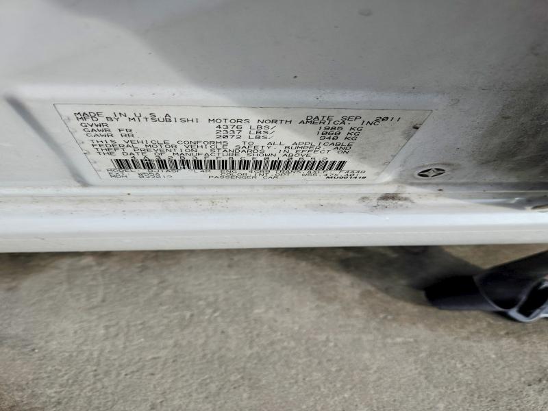Aukcja sprzedaży 2012 Mitsubishi Galant, vin: 4A32B3FF8CE010652, numer aukcji: 54719076