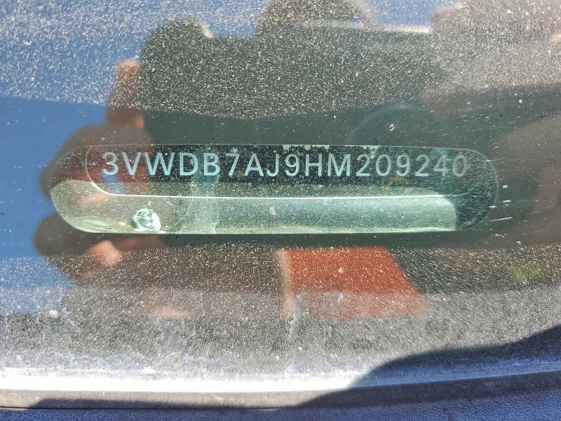 Продажа на аукционе авто 2017 Volkswagen Jetta, vin: 3VWDB7AJ9HM209240, номер лота: 52088016