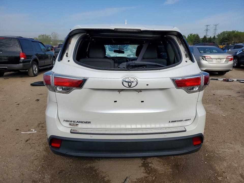 52904486 :رقم المزاد ، 5TDDKRFH9GS302407 vin ، 2016 Toyota Highlander مزاد بيع