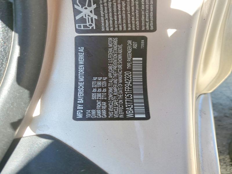 53268436 :رقم المزاد ، WBA3T7C51FP942320 vin ، 2015 Bmw 435 مزاد بيع