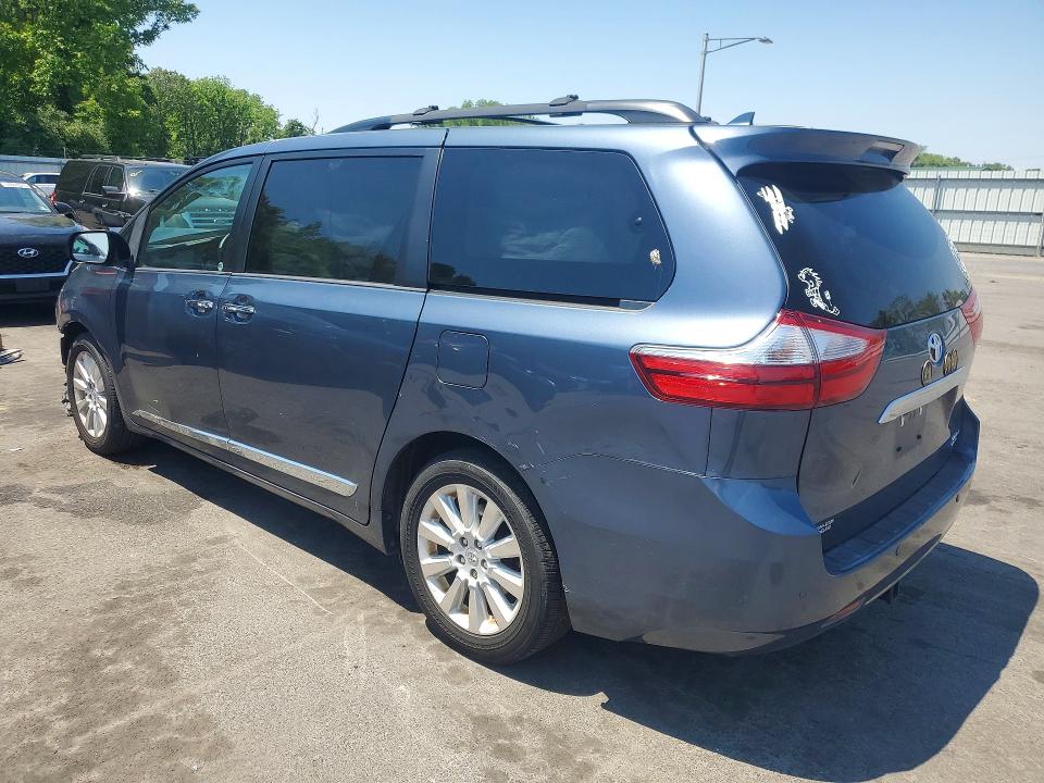 Продаж на аукціоні авто 2015 Toyota Sienna, vin: 5TDDK3DC5FS123249, номер лоту: 54117876