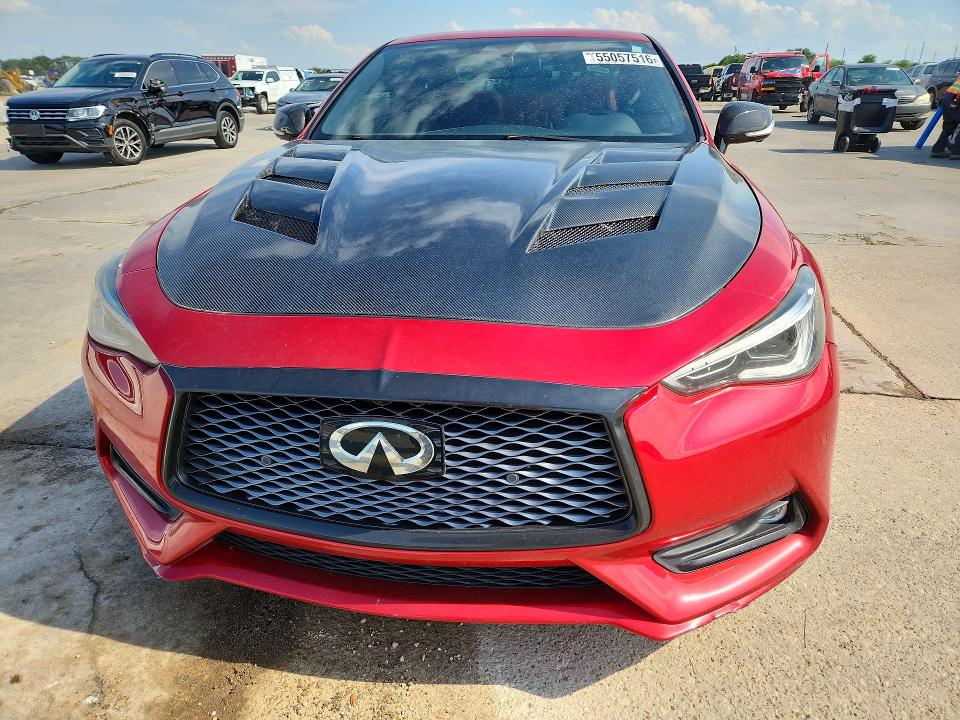 55057516 :رقم المزاد ، JN1FV7EL2HM701475 vin ، 2017 Infiniti Q60 مزاد بيع