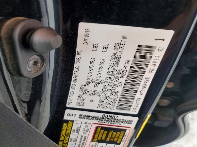Продаж на аукціоні авто 2019 Toyota Tacoma, vin: 5TFAX5GN8KX158739, номер лоту: 54658866