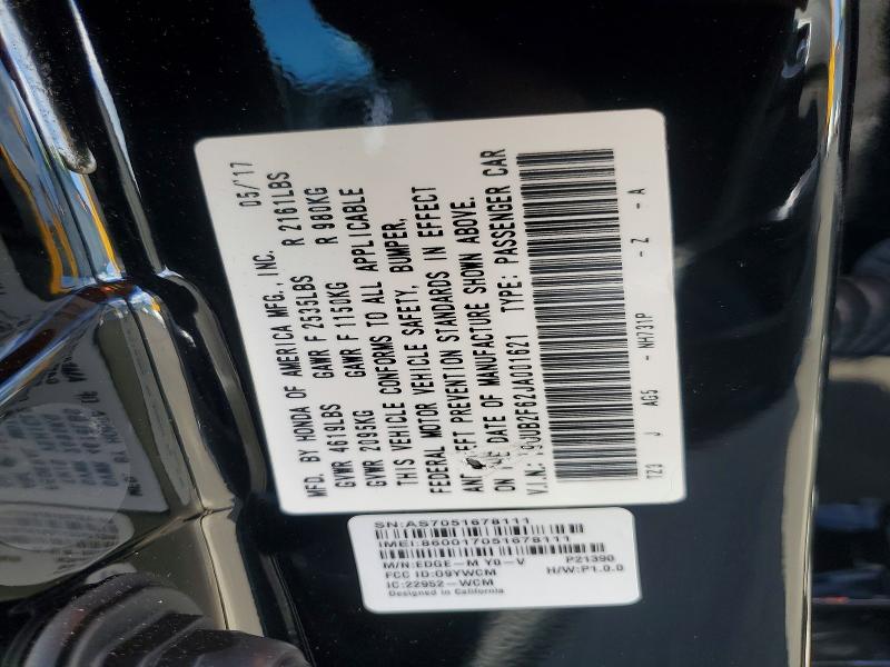 55071976 :رقم المزاد ، 19UUB2F62JA001621 vin ، 2018 Acura Tlx مزاد بيع