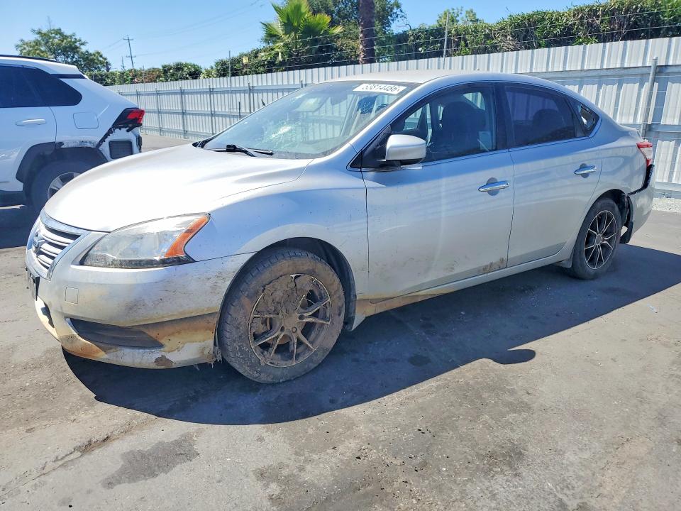 53814486 :رقم المزاد ، 3N1AB7AP3DL722867 vin ، 2013 Nissan Sentra مزاد بيع