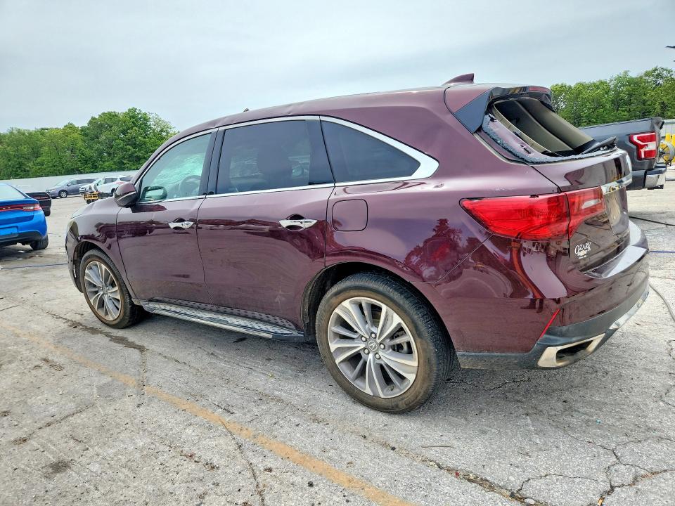 Продажа на аукционе авто 2017 Acura Mdx, vin: 5FRYD4H52HB027601, номер лота: 52523246