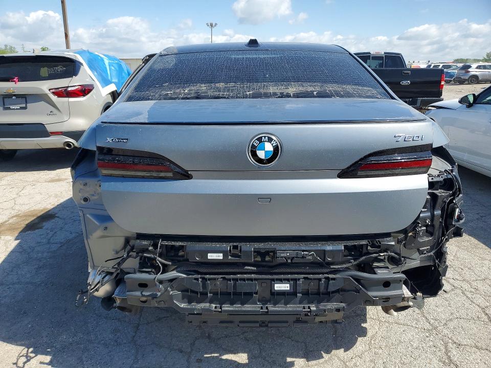 2023 Bmw 760 მანქანა იყიდება აუქციონზე, vin: WBA33EJ0XPCM54214, აუქციონის ნომერი: 53184536