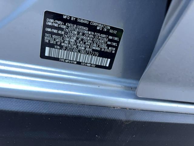 Auction sale of the 2022 Subaru Crosstrek, vin: JF2GTABC3N8232279, lot number: 52474396