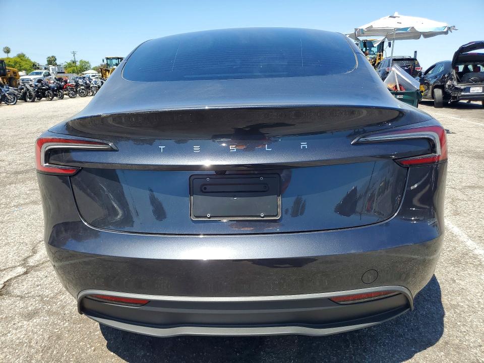 2025 Tesla Model 3 მანქანა იყიდება აუქციონზე, vin: 5YJ3E1EA0SF985376, აუქციონის ნომერი: 53667266