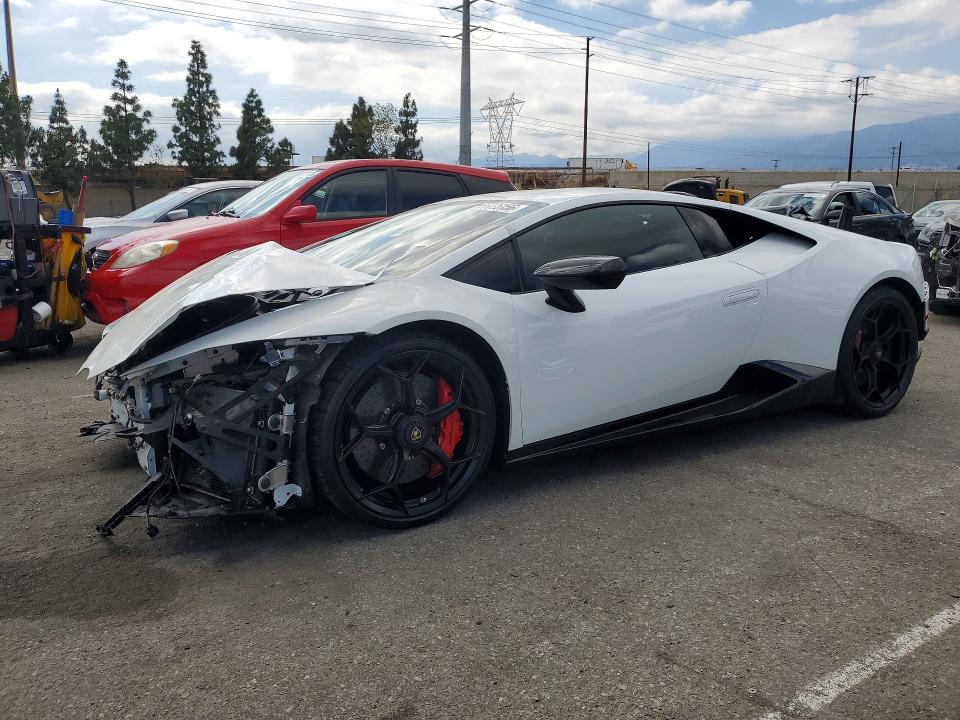 2018 Lamborghini Huracan მანქანა იყიდება აუქციონზე, vin: ZHWUD4ZF4JLA08259, აუქციონის ნომერი: 55025156
