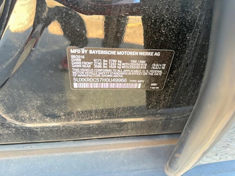 Продажа на аукционе авто 2017 Bmw X5, vin: 5UXKR0C57H0U49966, номер лота: 54011856