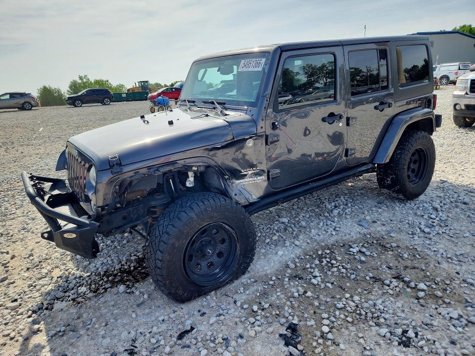 Auction sale of the 2014 Jeep Wrangler Unlimited, vin: 1C4BJWEG3EL222729, lot number: 54951366