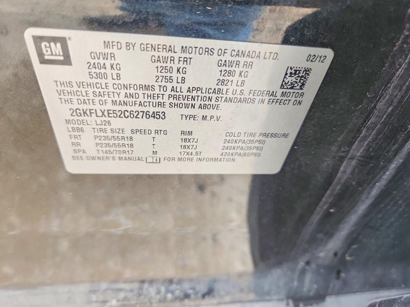 Продажа на аукционе авто 2012 Gmc Terrain, vin: 2GKFLXE52C6276453, номер лота: 52269486