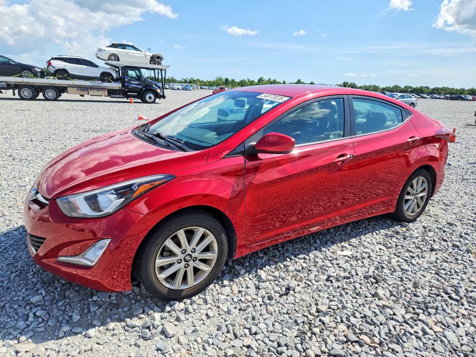 Auction sale of the 2014 Hyundai Elantra, vin: KMHDH4AE1EU183626, lot number: 54873026