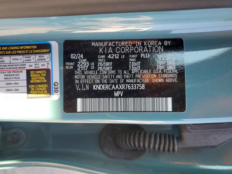 Продаж на аукціоні авто 2024 Kia Seltos, vin: KNDERCAAXR7633758, номер лоту: 53063686