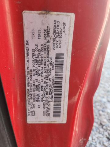 Продаж на аукціоні авто 2002 Toyota Tacoma, vin: 5TEWN72N32Z107270, номер лоту: 52623496