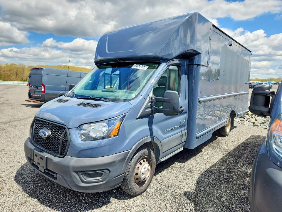 45509166 :رقم المزاد ، 1FDDF6P89MKA56121 vin ، 2021 Ford Transit مزاد بيع