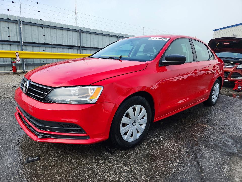 53129696 :رقم المزاد ، 3VW2K7AJ9FM319130 vin ، 2015 Volkswagen Jetta مزاد بيع