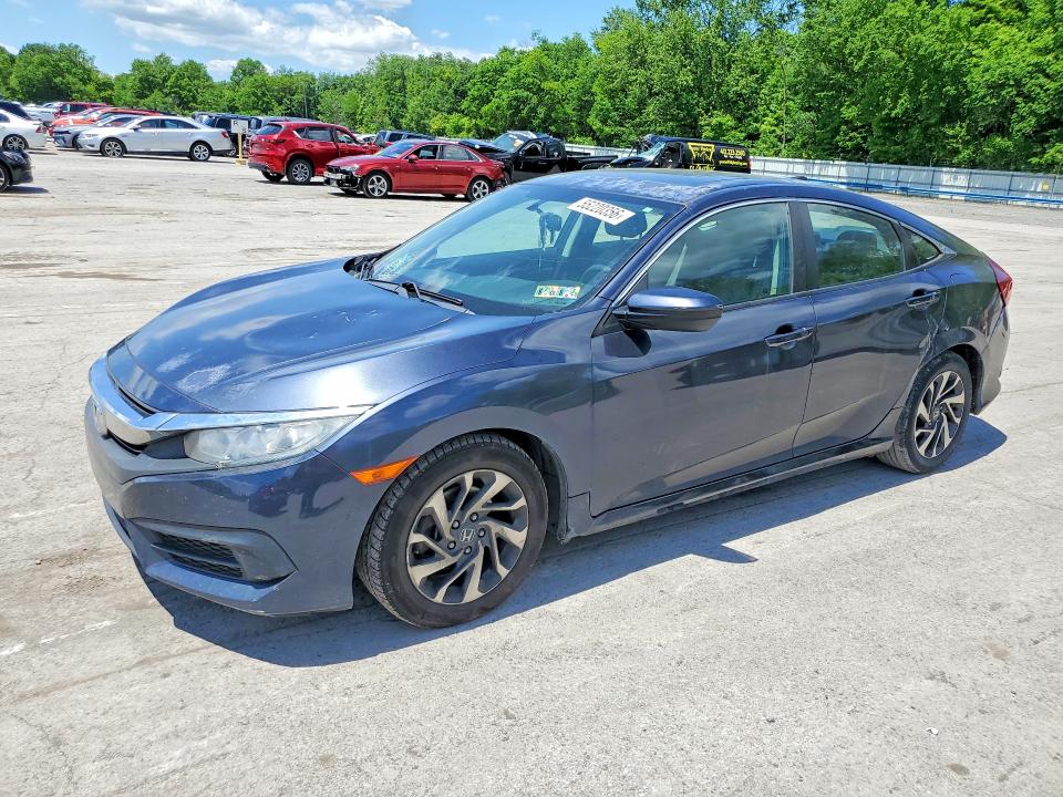 2017 Honda Civic მანქანა იყიდება აუქციონზე, vin: 2HGFC2F77HH511165, აუქციონის ნომერი: 55220356