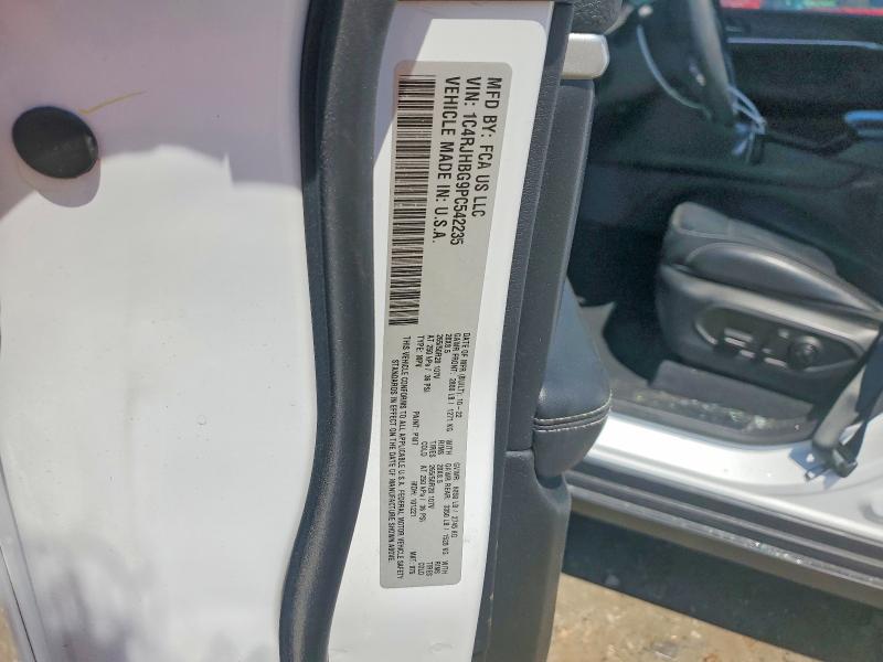 Продажа на аукционе авто 2023 Jeep Grand Cherokee, vin: 1C4RJHBG9PC542235, номер лота: 54104766