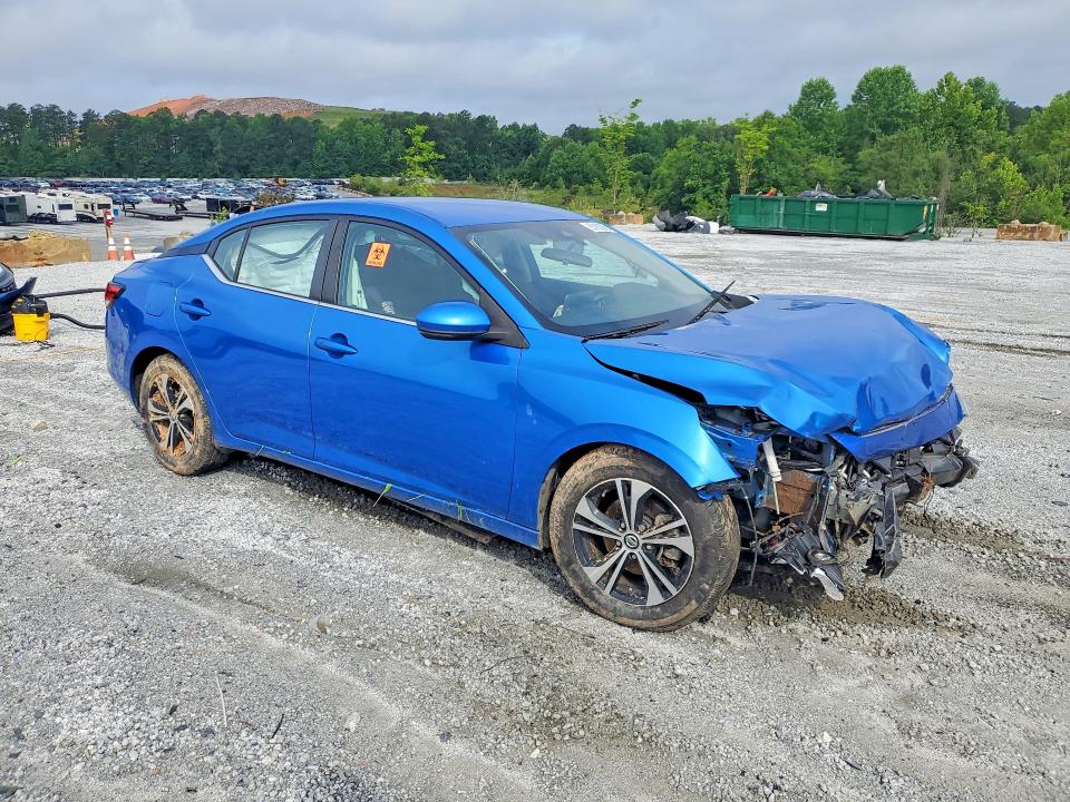 55162286 :رقم المزاد ، 3N1AB8CV2LY211198 vin ، 2020 Nissan Sentra مزاد بيع