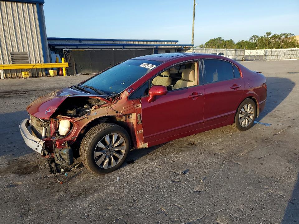 54057266 :رقم المزاد ، 2HGFA1F87BH544120 vin ، 2011 Honda Civic مزاد بيع