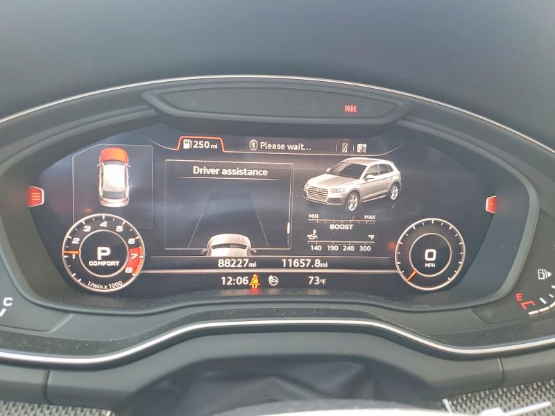 54169436 :رقم المزاد ، WA1A4AFY2J2078453 vin ، 2018 Audi Sq5 مزاد بيع