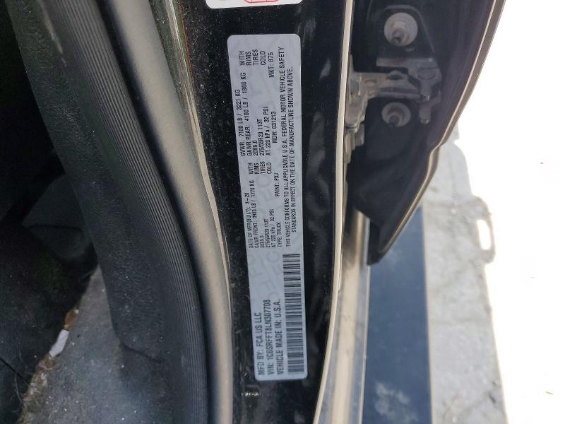 Продажа на аукционе авто 2020 Ram 1500, vin: 1C6SRFFT8LN307708, номер лота: 53986686