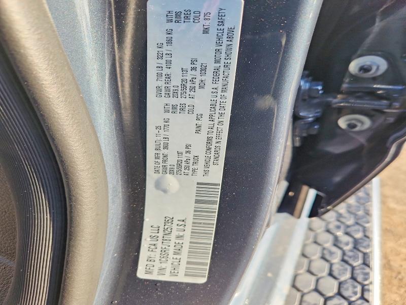 Продаж на аукціоні авто 2026 Ram 1500, vin: 1C6SRFJT8TN257352, номер лоту: 52069166