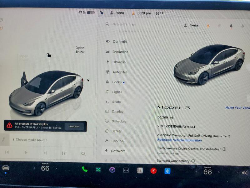Продажа на аукционе авто 2022 Tesla Model 3, vin: 5YJ3E1EA5NF316234, номер лота: 53697666
