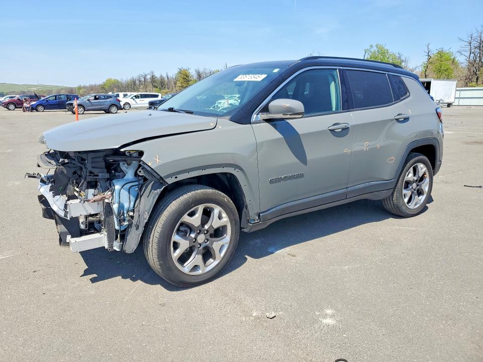 2019 Jeep Compass მანქანა იყიდება აუქციონზე, vin: 3C4NJDCB9KT767858, აუქციონის ნომერი: 53615546