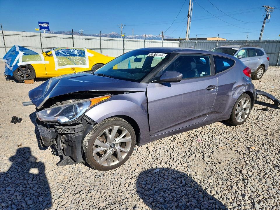 54307006 :رقم المزاد ، KMHTC6AD6GU285634 vin ، 2016 Hyundai Veloster مزاد بيع