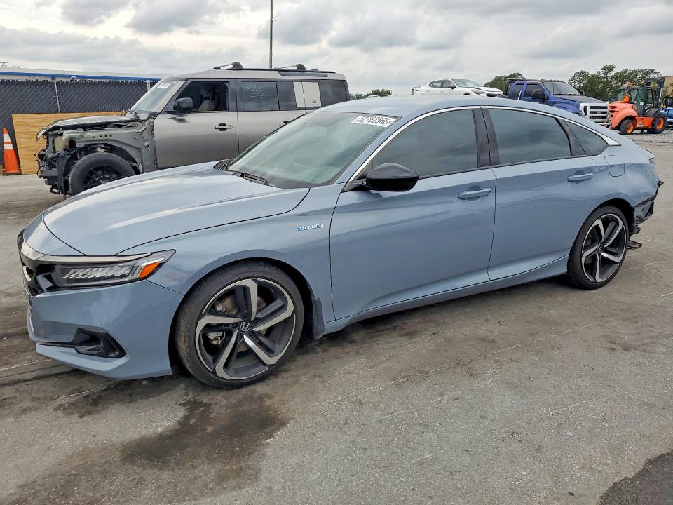 52762566 :رقم المزاد ، 1HGCV3F21NA033553 vin ، 2022 Honda Accord مزاد بيع