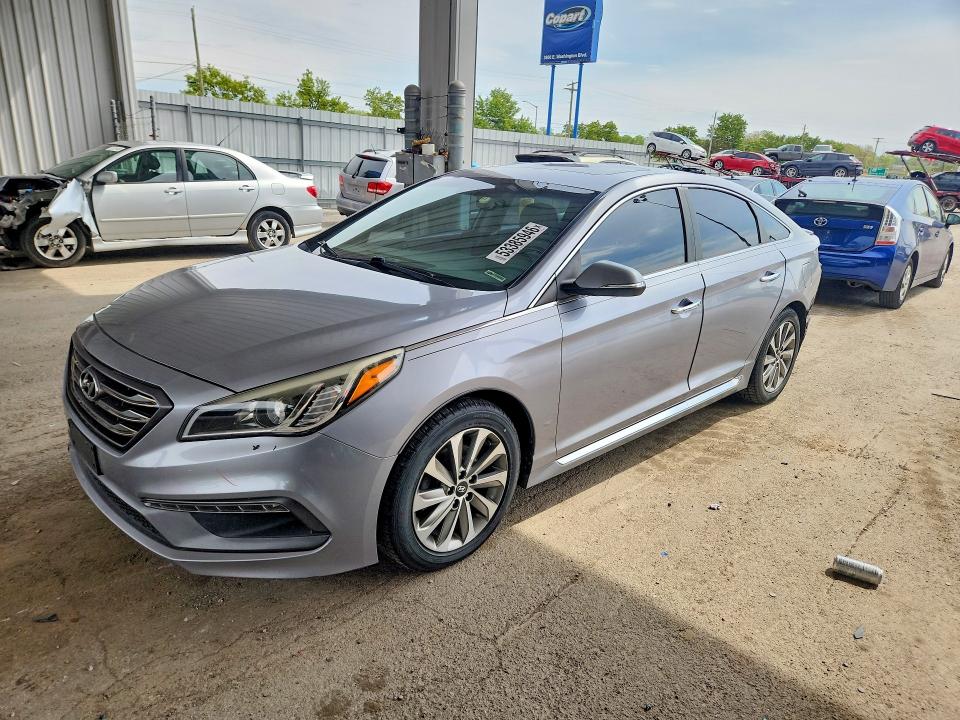Продажа на аукционе авто 2016 Hyundai Sonata, vin: 5NPE34AF8GH319666, номер лота: 53385946