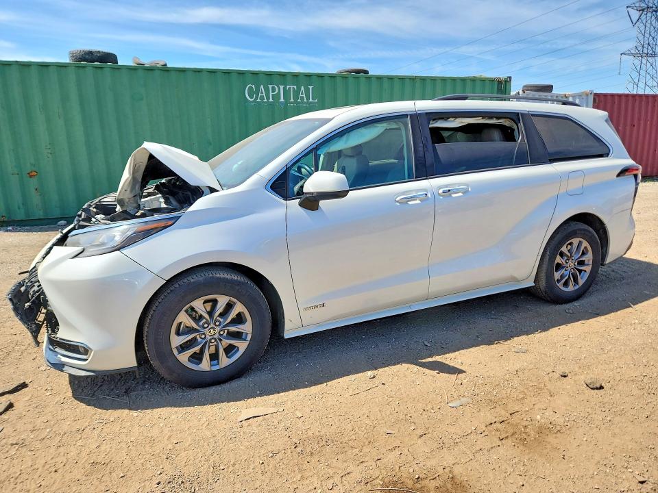 Aukcja sprzedaży 2021 Toyota Sienna, vin: 5TDJSKFC6MS001121, numer aukcji: 55381616