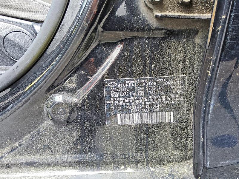 Продаж на аукціоні авто 2013 Hyundai Elantra, vin: KMHDH4AE1DU656410, номер лоту: 55072566