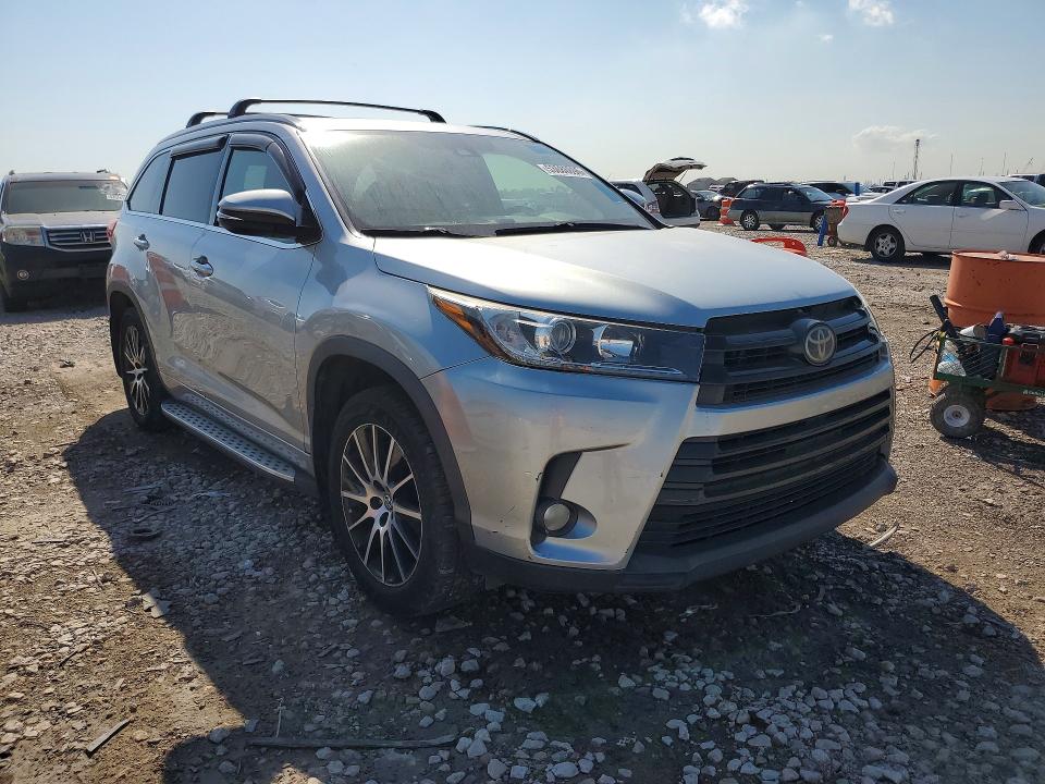 Продажа на аукционе авто 2017 Toyota Highlander, vin: 5TDKZRFH4HS517701, номер лота: 53688696