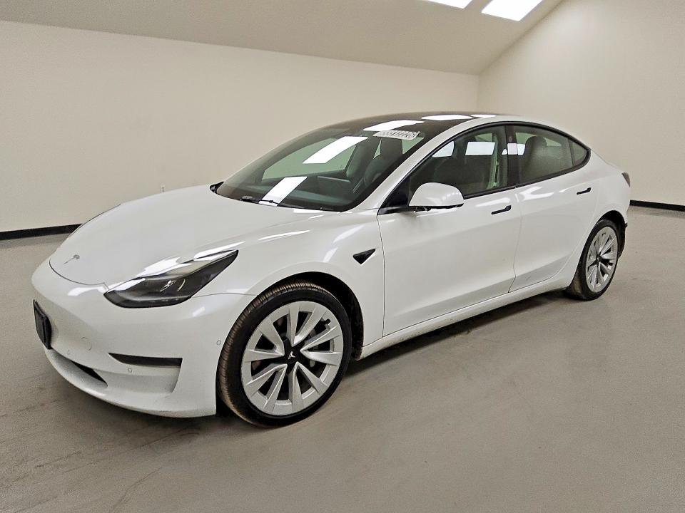 53312226 :رقم المزاد ، 5YJ3E1EA0NF288259 vin ، 2022 Tesla Model 3 مزاد بيع