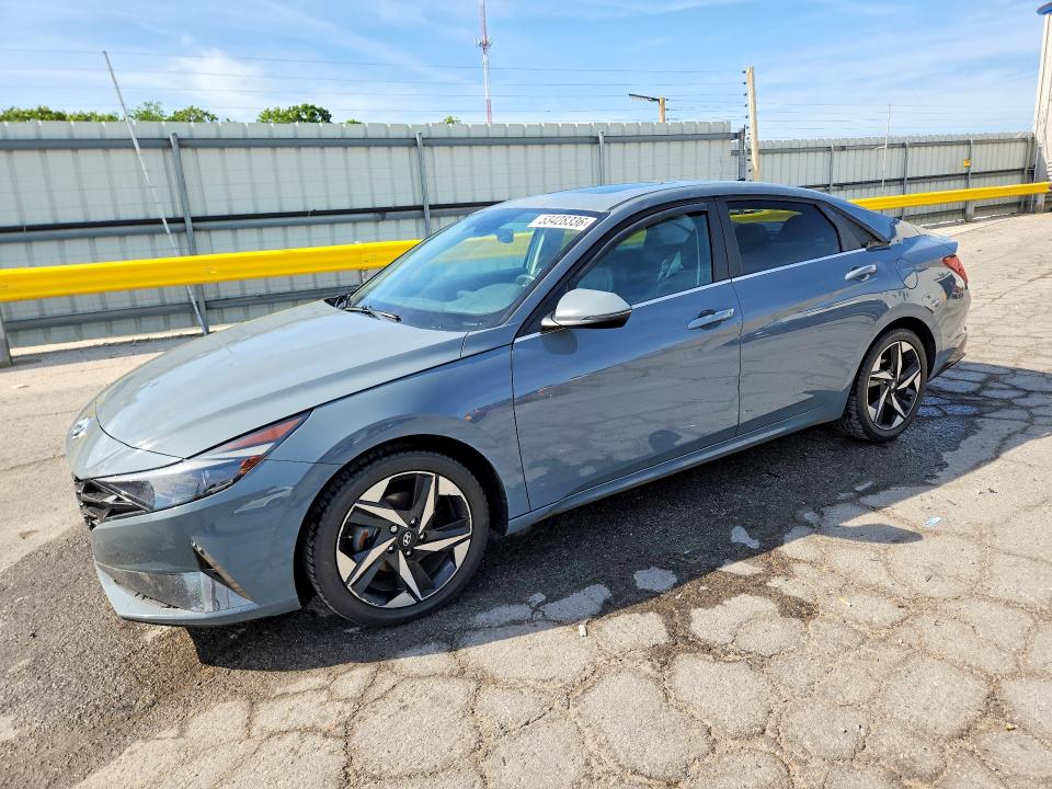 Auction sale of the 2021 Hyundai Elantra, vin: KMHLP4AGXMU170940, lot number: 53428336