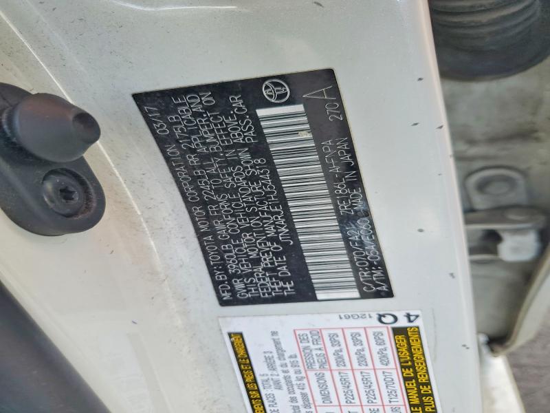 54703536 :رقم المزاد ، JTNKARJE1HJ544318 vin ، 2017 Toyota Corolla Im مزاد بيع