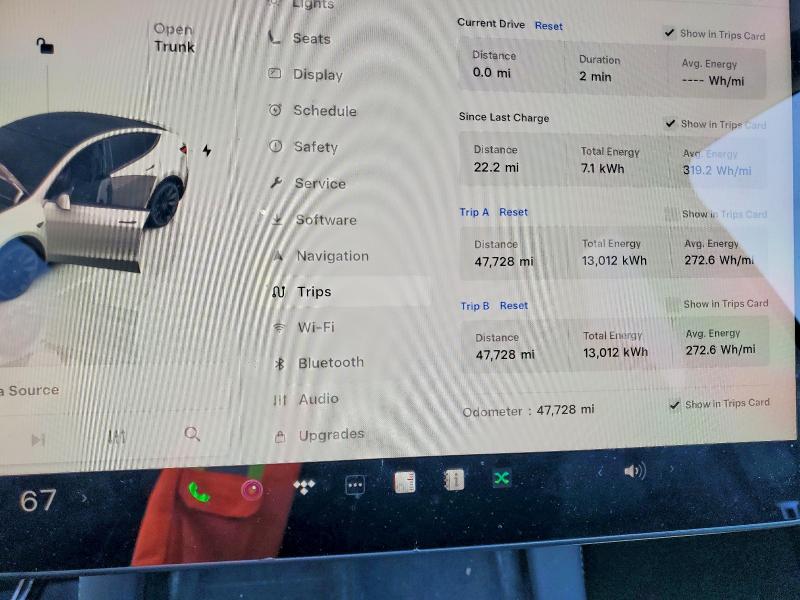 Продажа на аукционе авто 2022 Tesla Model Y, vin: 7SAYGDEE6NA016593, номер лота: 52584896