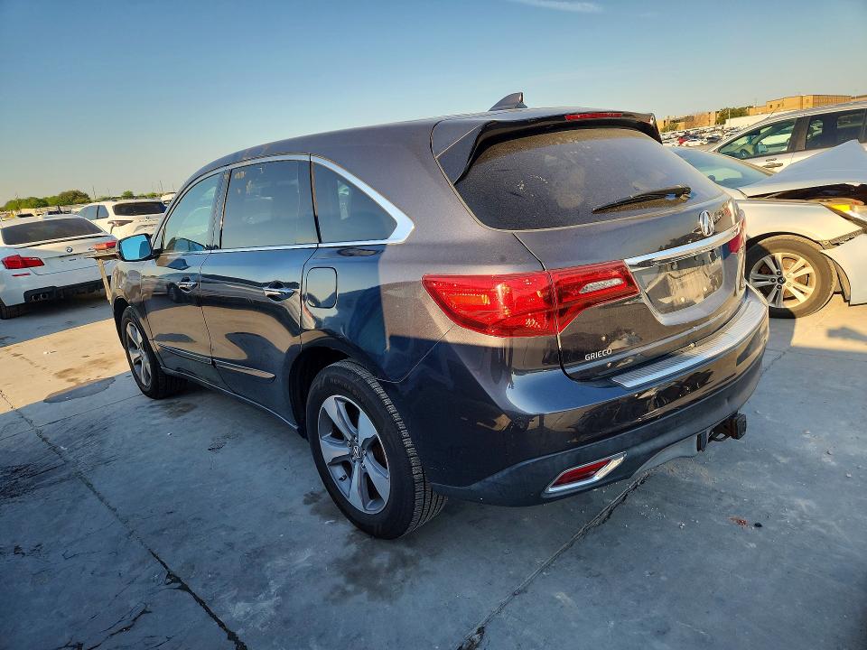 Продаж на аукціоні авто 2014 Acura Mdx, vin: 5FRYD4H21EB020446, номер лоту: 51645236