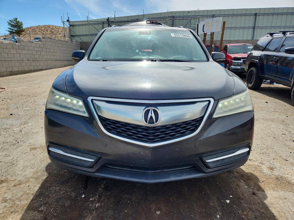 Продажа на аукционе авто 2015 Acura Mdx, vin: 5FRYD4H81FB029783, номер лота: 55213856