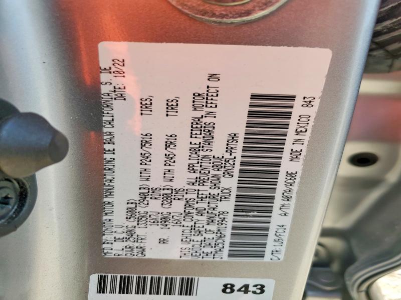 Продажа на аукционе авто 2023 Toyota Tacoma, vin: 3TMAZ5CN6PM199478, номер лота: 53599646