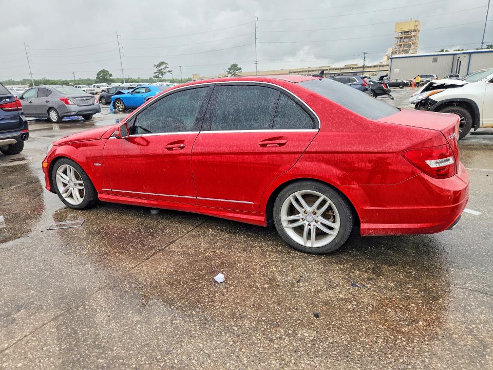 Aukcja sprzedaży 2012 Mercedes-benz C, vin: WDDGF4HBXCR203980, numer aukcji: 54716646