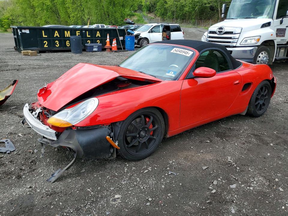 1999 Porsche Boxster მანქანა იყიდება აუქციონზე, vin: WP0CA2981XU626240, აუქციონის ნომერი: 54046946