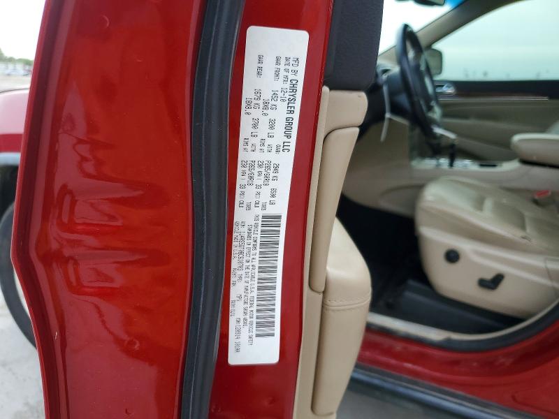 2011 Jeep Grand Cherokee მანქანა იყიდება აუქციონზე, vin: 1J4RS5GT0BC610703, აუქციონის ნომერი: 52904286