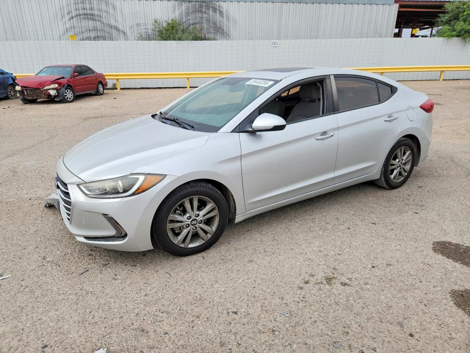 2018 Hyundai Elantra მანქანა იყიდება აუქციონზე, vin: 5NPD84LF5JH314605, აუქციონის ნომერი: 55449206