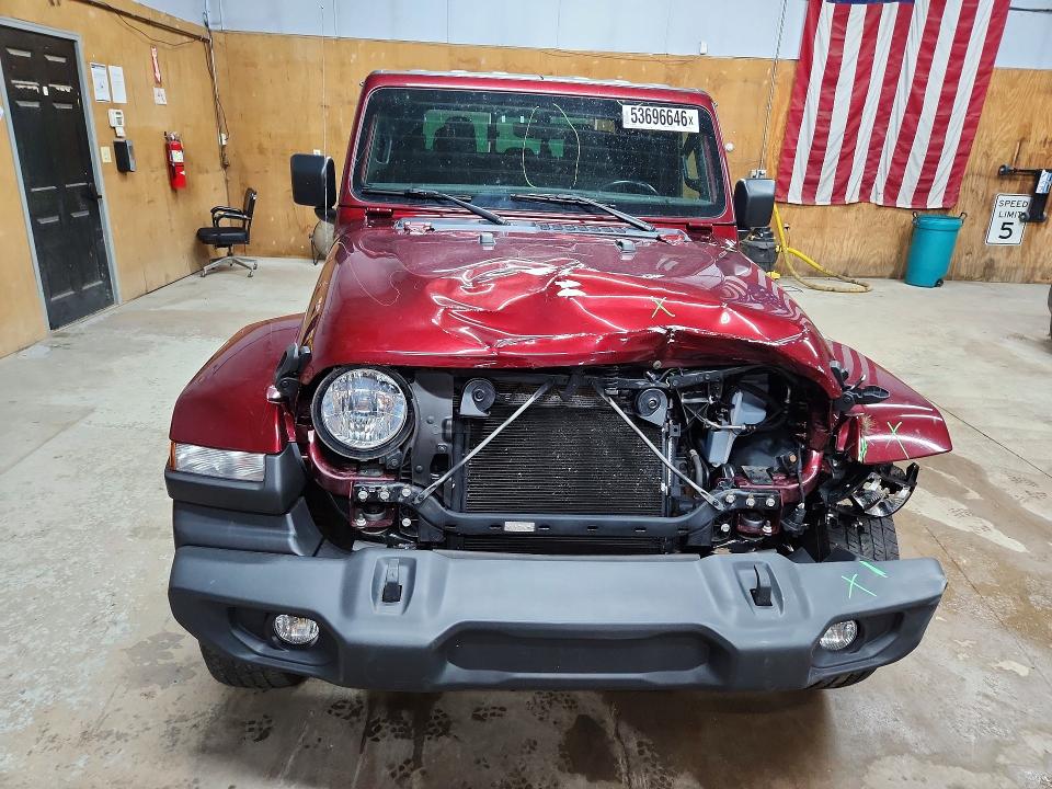 Auction sale of the 2021 Jeep Gladiator, vin: 1C6HJTAGXML557037, lot number: 53696646