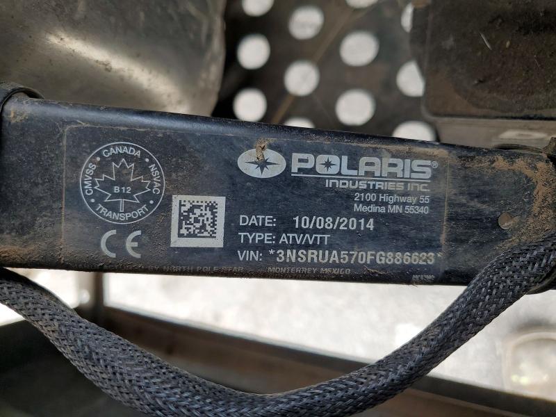 Aukcja sprzedaży 2015 Polaris Ranger, vin: 3NSRUA570FG886623, numer aukcji: 52381096